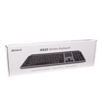 Inland K8077 2.4G Wireless Scissor Keyboard - Black