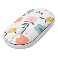 Logitech M340 Collection Slim Ultra-Compact Wireless Mouse - Floral Bouquet