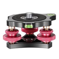 Neewer Camera Photography Tripod Tri-Wheel Leveling Base