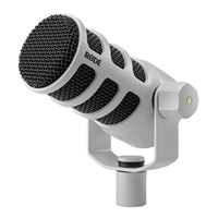 Rode Microphones Dynamic Podcasting Microphone - White