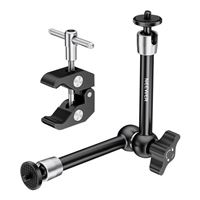 Neewer 9.8 in Adjustable Articulating Magic Arm And Clamp