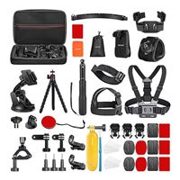 Neewer 50 In 1 Accessory Kit For Action Camera - Black