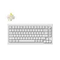 Keychron V1 Max QMK/VIA Wireless Custom Mechanical Keyboard - White