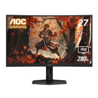 AOC C27G4ZX 27&quot; Full HD (1920 x 1080) 280Hz Curved Screen Gaming Monitor