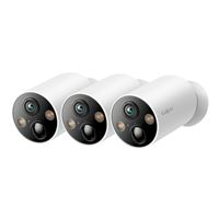 TP-LINK Tapo TC85 Magnetic Security Camera - White (3 Pack)