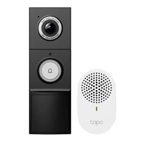 TP-LINK Tapo TD25 Video Doorbell Security Camera - Black