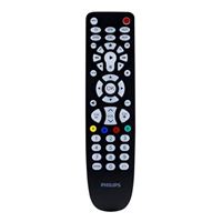 Philips 6-Device Backlit Universal Remote TV Control - Black