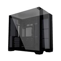 Lian Li O11 Vision Compact Tempered Glass ATX Mid-Tower Computer Case - Black