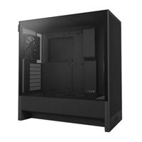 NZXT H5 Flow (2024) Tempered Glass ATX Mid-Tower Computer Case - Black