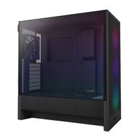 NZXT H5 Flow (2024) RGB Tempered Glass ATX Mid-Tower Computer Case - Black