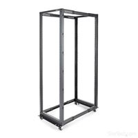 StarTech 4-Post 42U Mobile Open Frame Server Rack