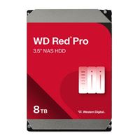 WD Red Pro 8TB 7200 RPM SATA III 6Gb/s 3.5&quot; Internal NAS CMR Hard Drive