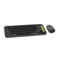 Logitech POP Keys Wireless Mechanical Keyboard With Emoji Keys - Graphite