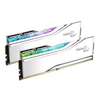 G.Skill Trident Z5 Royal RGB 32GB (2 x 16GB) DDR5-6400 PC5-51200 CL34 Dual Channel Desktop Memory Kit F5-6400J3239G16GX2-TR5S - Silver