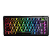 Glorious GMMK 3 PRO 75% Prebuilt Wireless RGB Mechanical - Black