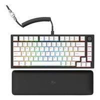 Glorious GMMK 3 65% Prebuilt Wired RGB Mechanical Gaming Keyboard - White