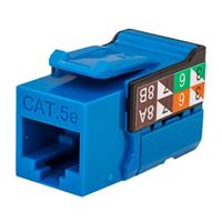  Cat5E Keystone Jack - Blue