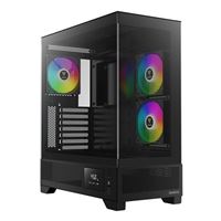 Gamdias ATLAS M1 RGB Tempered Glass ATX Mid-Tower Computer Case - Black