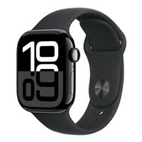 Apple Watch Series 10 GPS 42mm BlackAluminum Case with Ink Cloud Sport Loop