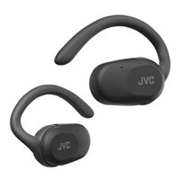 JVC Nearphones Open Ear True Wireless Earbuds - Black