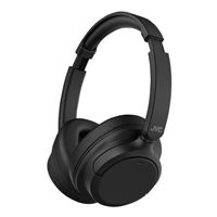 JVC HAS75NB Active Noise Cancelling Wireless Bluetooth Headphones - Black