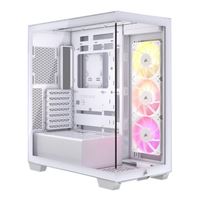 Corsair 3500X RGB Tempered Glass ATX Mid-Tower Computer Case - White