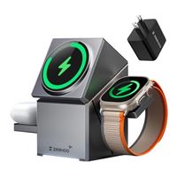  ZEEHOO 3 in 1 Charging Station for Apple MagSafe Charger