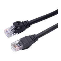 Inland CAT6 UTP 7' 2PK BK