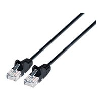 Inland CAT6 UTP SLIM 3' 2PK BK