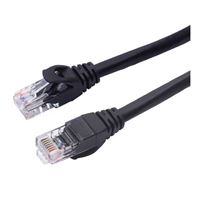Inland CAT6 UTP 3' 2PK BK
