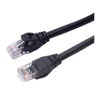 Inland CAT6 UTP 1' 2PK BK