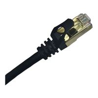 Inland CAT7 SSTP 7' 2PK BK