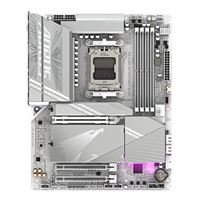 Gigabyte X870 AORUS ELITE WIFI7 ICE AMD AM5 ATX Motherboard (Refurbished)