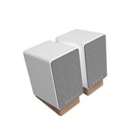 Onkyo GX-30ARC 2-Way Powered Bookshelf Speakers with Bluetooth (White, Pair)