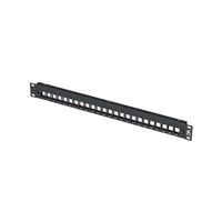 Vertical Cable Vertical Cable 1U 24 Port Blank Patch Panel No Label Holder