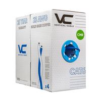 Vertical Cable CAT6E UTP 1000' BLU PLBOX