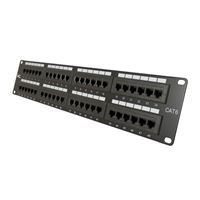 Vertical Cable CAT6 48 Port Aluminum Patch Panel