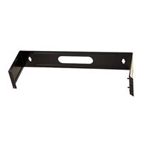 Vertical Cable 2U RMU Hinged Wall Mount Bracket 19&quot; - Black