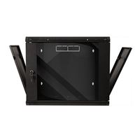 Vertical Cable 19&quot; Wall Mount Network Rack Enclosure - 9U