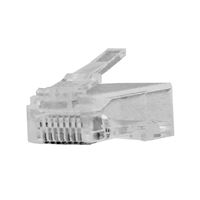 Vertical Cable 012-023/EZF-100 Unshielded CAT6 RJ45 Plug (100 Pack)