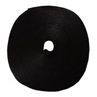 Vertical Cable 75' Roll Velcro Tie Wrap - 1/2&quot; Wide - Black