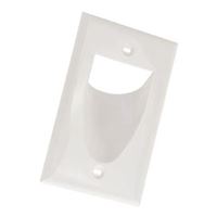 Vertical Cable SNGL GANG FT RWP FP WHT