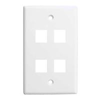 Vertical Cable KEYSTONE WP 4 PORT WHITE