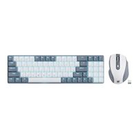 Redragon BS8772 Wireless Keyboard and Mouse Combo - Ash Gray