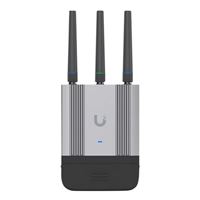 Ubiquiti UniFI Mobile Router Industrial Compact, ruggedized, and carrier-unlocked LTE Cat 4 mobile WiFi router designed for indoor/outdoor IoT applications.