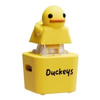 Duckeys Quacking Fidget Toy Yellow