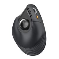 EM05 NL Ergonomic Vertical Wireless Trackball Mouse