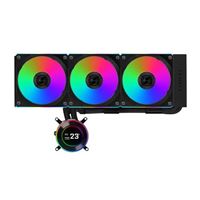 Lian Li Hydroshift II LCD-C 360CL 360mm All in One Liquid CPU Cooling Kit - Black