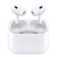 Apple AirPods Pro (2nd Gen) True Wireless Bluetooth Earbuds with MagSafe Charging Case - White (Refurbished)