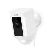 Ring Spotlight Cam Security Camera - White